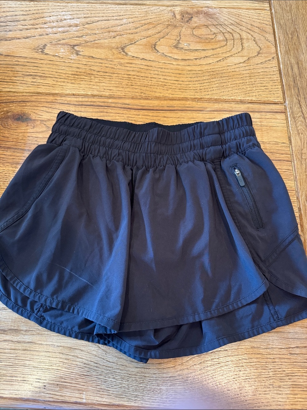 Lululemon size 6 black shorts with a 4 inch inseam